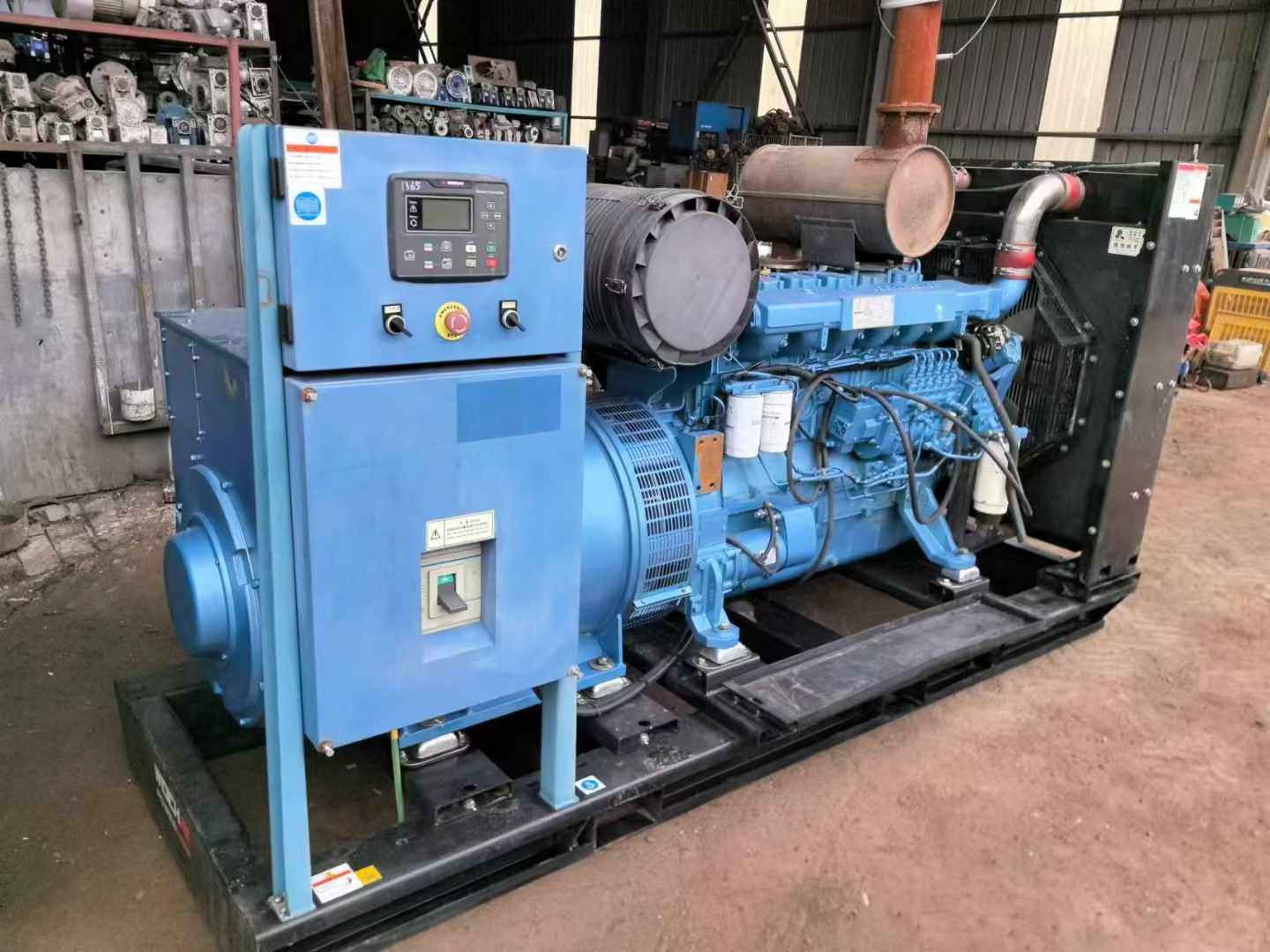 邵原镇500kW 柴油发电机组可带动设备功率的计算公式是什么？